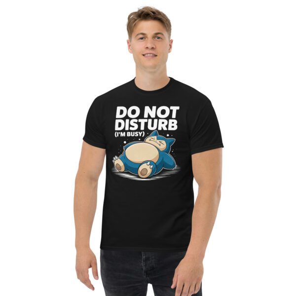 T-Shirt Do Not Disturb – Schlaf, Gaming