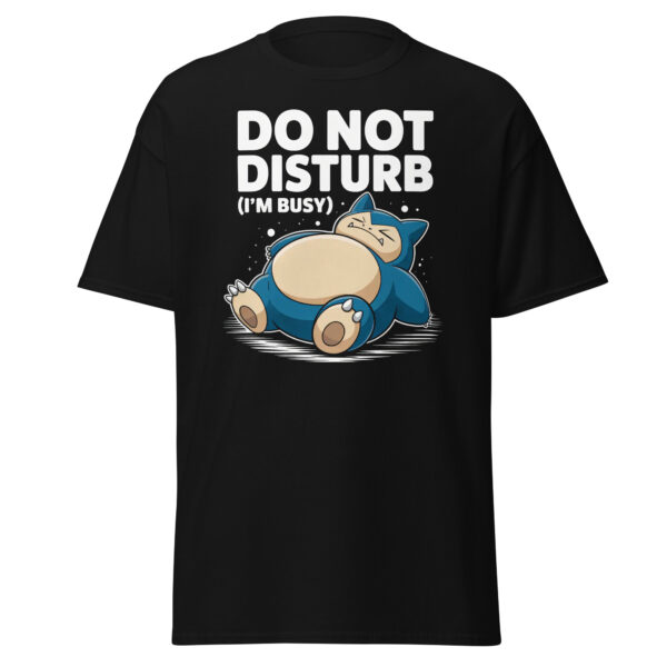 T-Shirt Do Not Disturb – Schlaf, Gaming