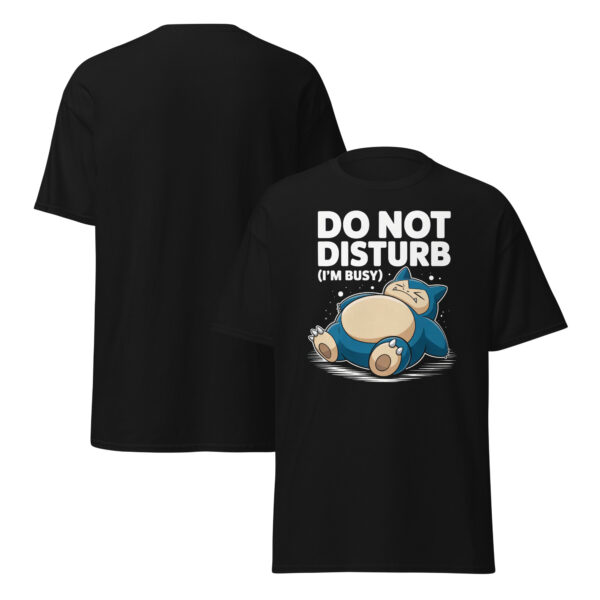 T-Shirt Do Not Disturb – Schlaf, Gaming