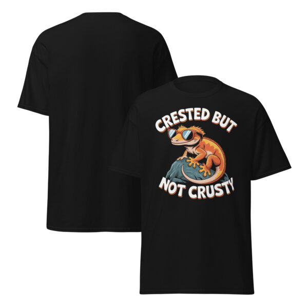 T-Shirt Crested Not Crusty – Gecko, Reptil