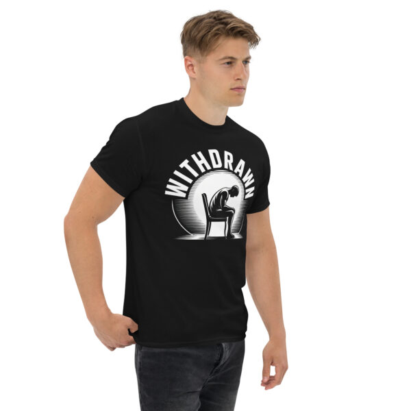T-Shirt Withdrawn Silence – Minimal, Mood