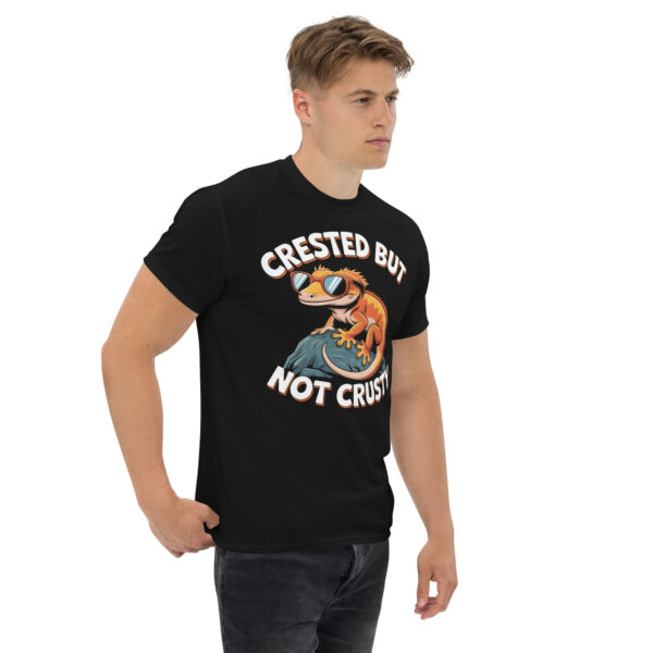 T-Shirt Crested Not Crusty – Gecko, Reptil