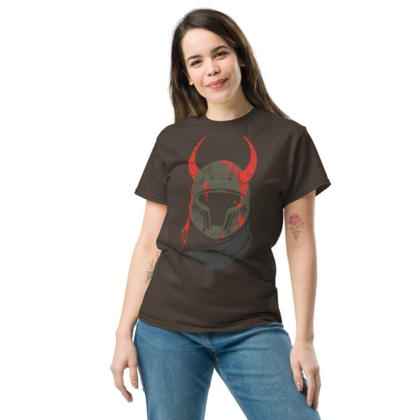T-Shirt Horned Space Marine – Sci-Fi, Gamer