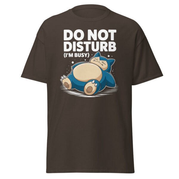 T-Shirt Do Not Disturb – Schlaf, Gaming
