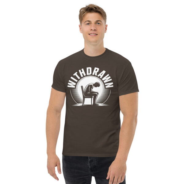 T-Shirt Withdrawn Silence – Minimal, Mood