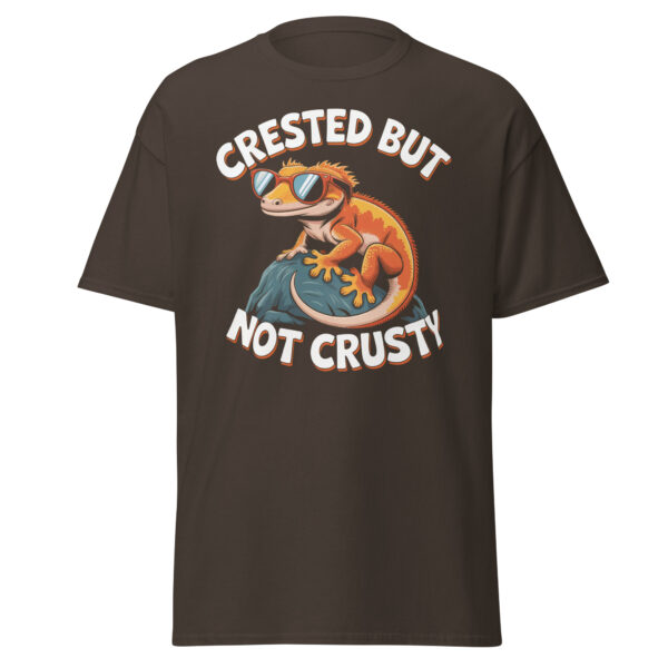 T-Shirt Crested Not Crusty – Gecko, Reptil