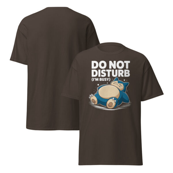 T-Shirt Do Not Disturb – Schlaf, Gaming