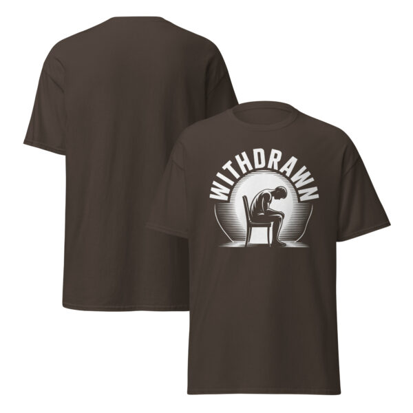 T-Shirt Withdrawn Silence – Minimal, Mood
