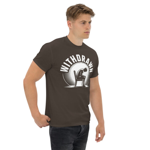 T-Shirt Withdrawn Silence – Minimal, Mood