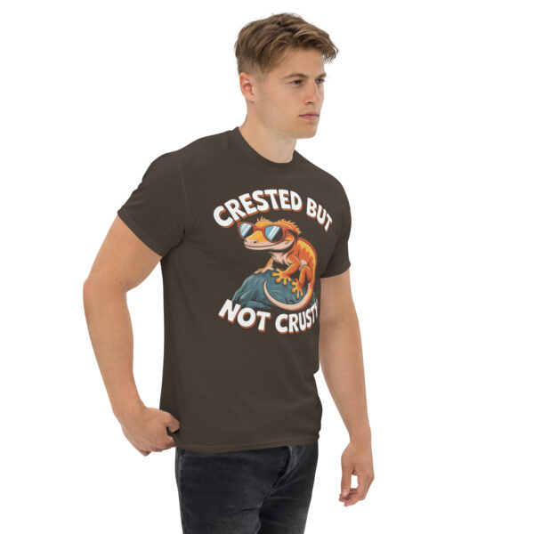 T-Shirt Crested Not Crusty – Gecko, Reptil