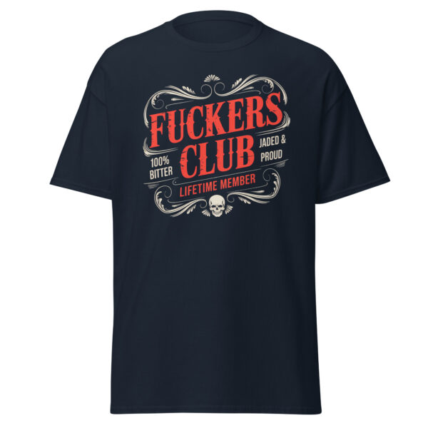 T-Shirt FUCKERS CLUB – Vintage, Sarkasmus