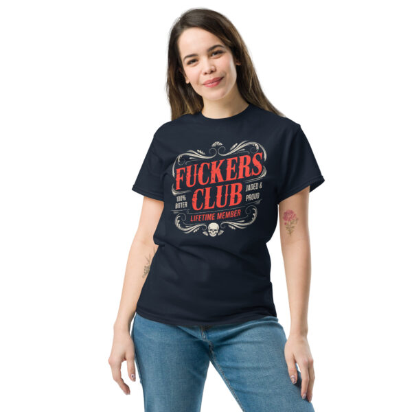 T-Shirt FUCKERS CLUB – Vintage, Sarkasmus