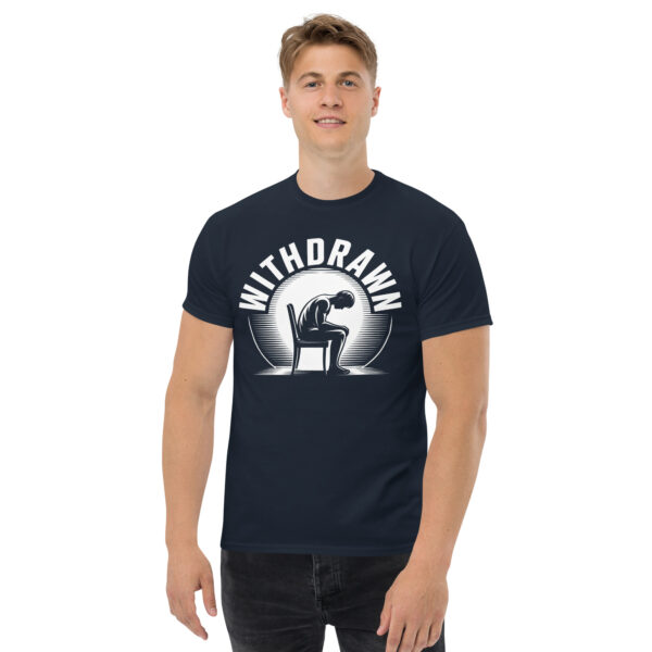 T-Shirt Withdrawn Silence – Minimal, Mood