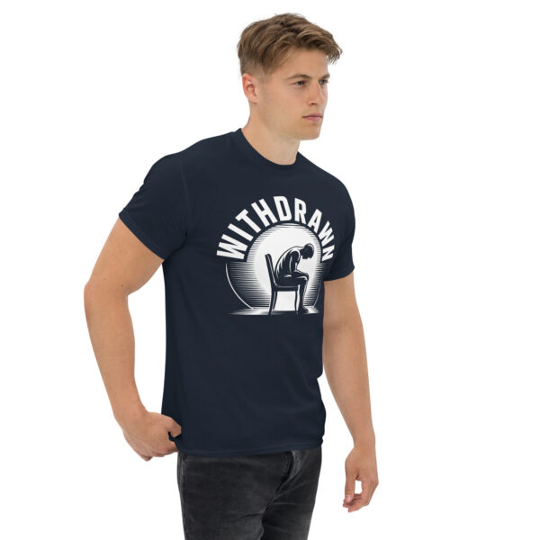 T-Shirt Withdrawn Silence – Minimal, Mood