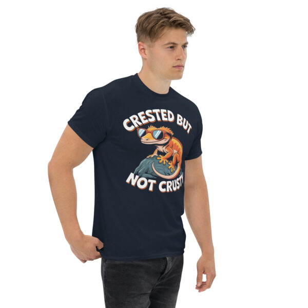T-Shirt Crested Not Crusty – Gecko, Reptil